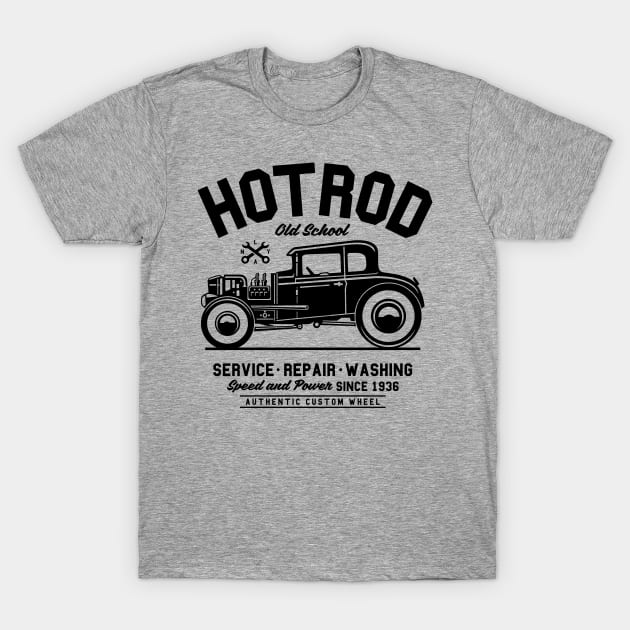 Old school mechanic T-Shirt by Superfunky